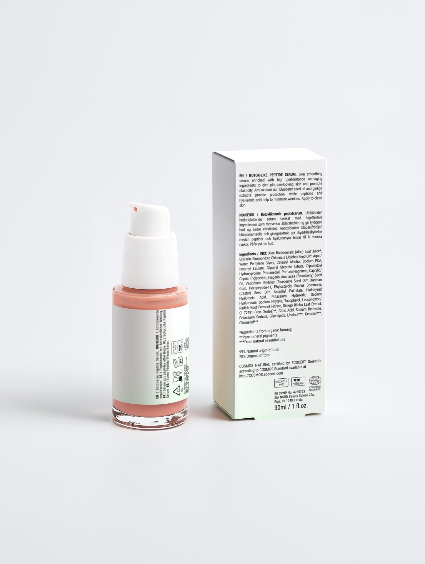 Sérum aux Peptides - effet Botox