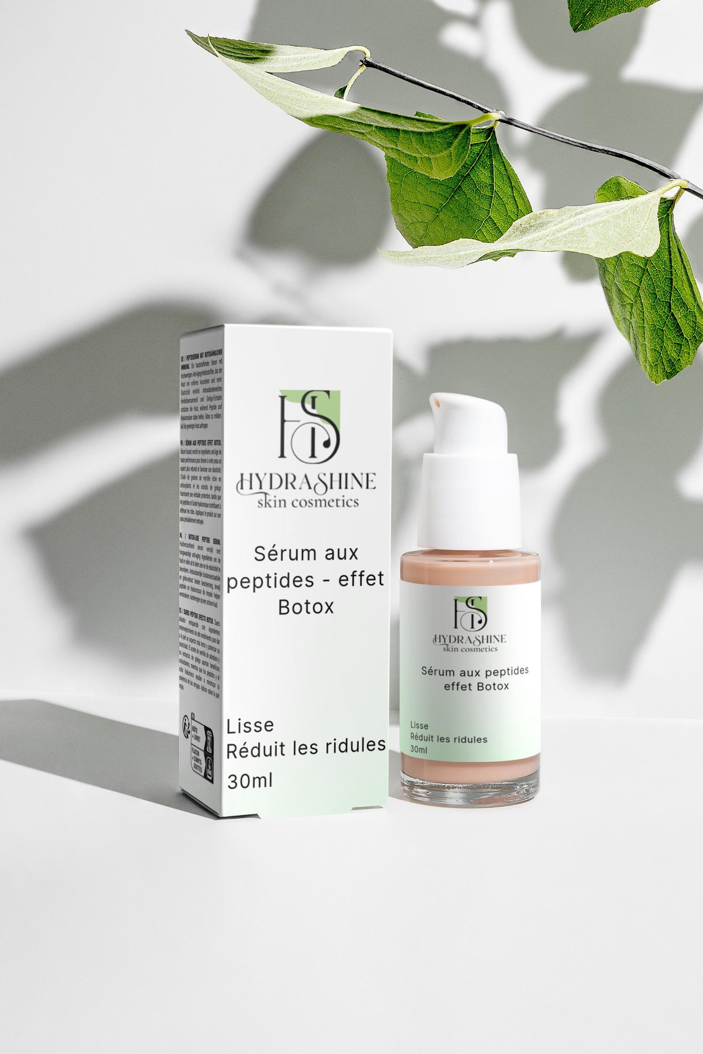 Sérum aux Peptides - effet Botox