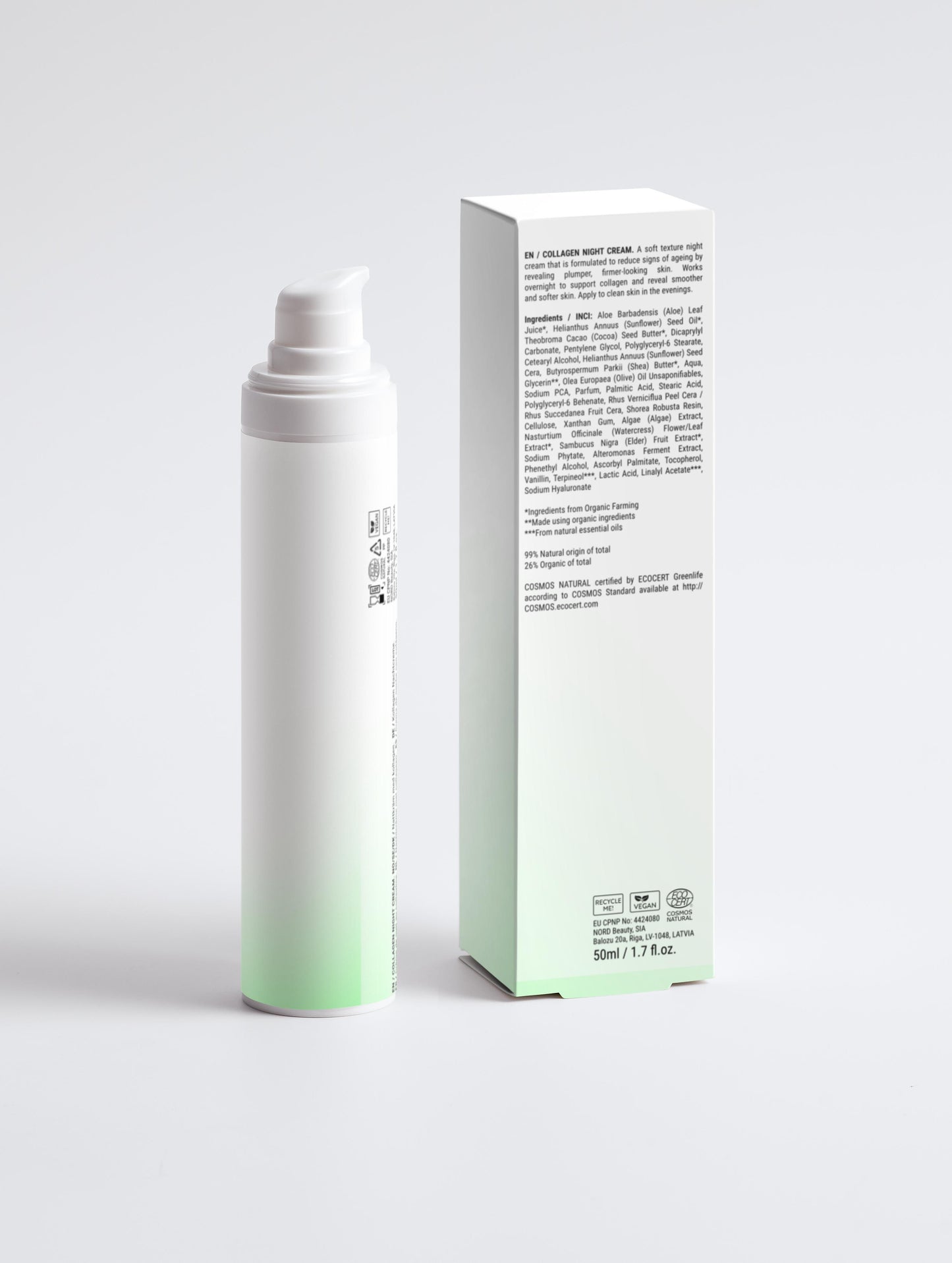Crème de Nuit Anti-Âge au Collagène