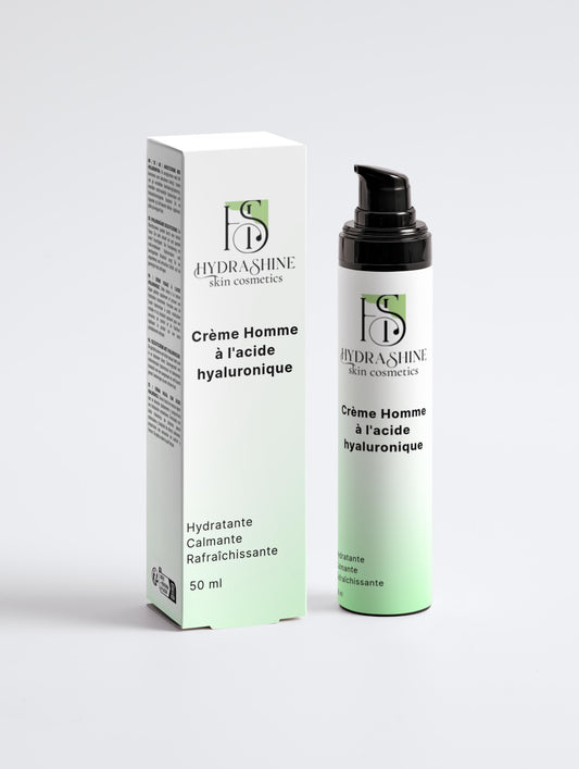 Crème Homme à l'acide Hyaluronique